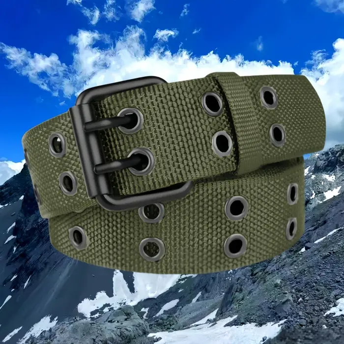 2025New hommes respirant Nylon tissu ceinture sport de plein air