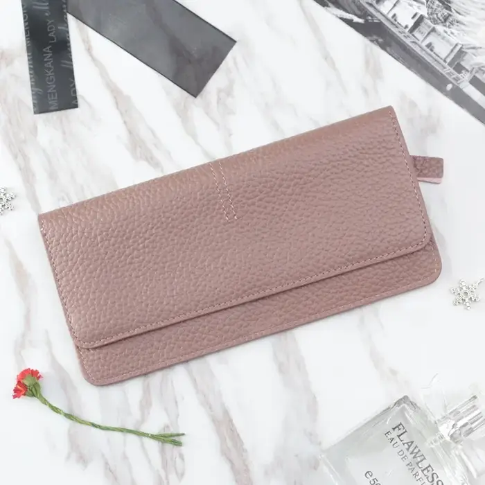 Femmes portefeuilles en cuir véritable