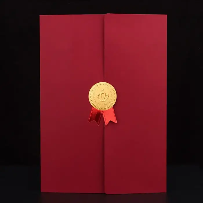 Porte-certificat de remise de diplôme A4