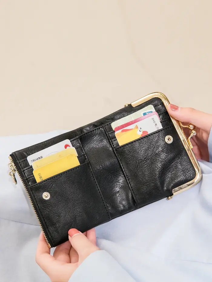 Petit portefeuille Rfid pour femme