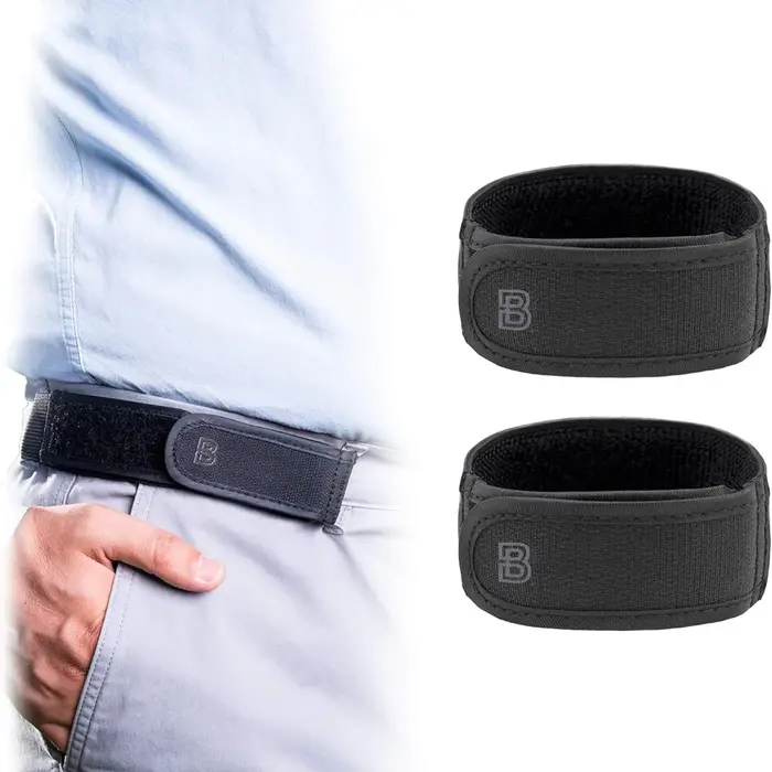Ceintures de taille sans boucle pour hommes