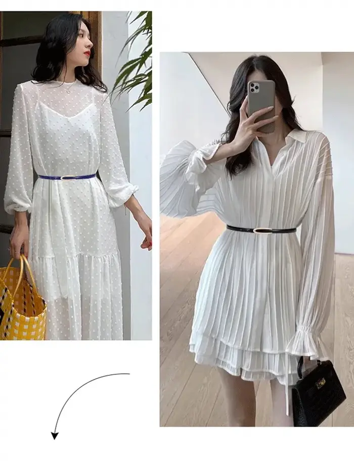 Ceinture en cuir véritable pour femme