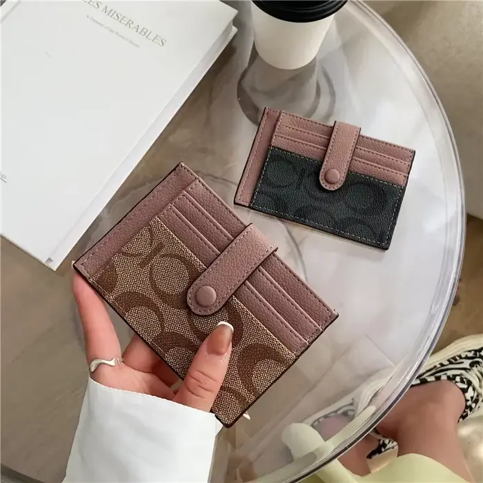 Portefeuille pour femme en cuir PU