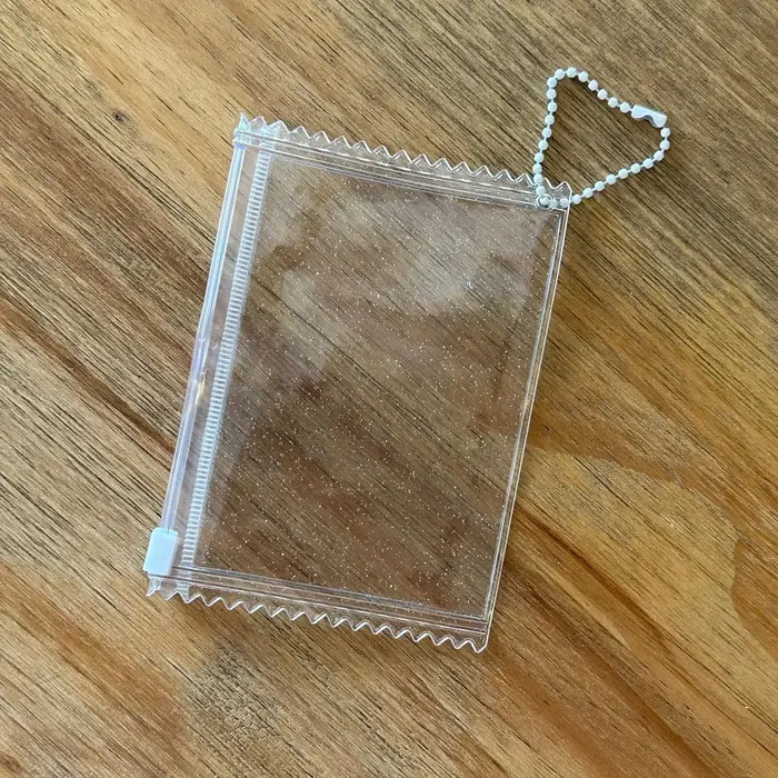INS Transparent porte-carte sac Photocard titulaire haute définition idole Photo porte-carte bricola