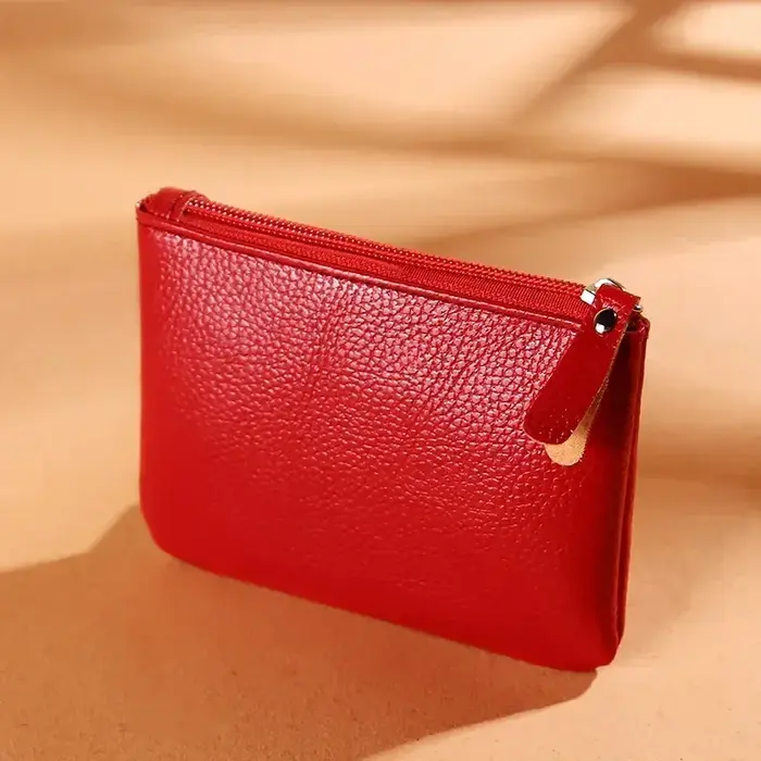 Nouveau Mini portefeuille de luxe marque concepteur femmes porte-monnaie rouge noir femme en cuir PU