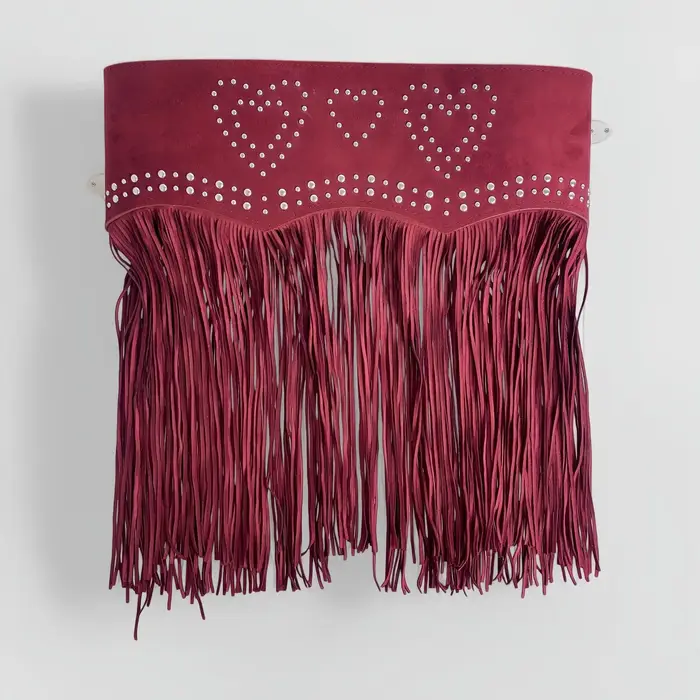 Ceinture de cowboy occidentale rétro bohème à franges, style hippie, large ceinture de taille, acces