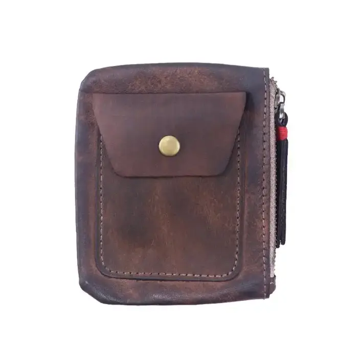 Portefeuille en cuir pour hommes