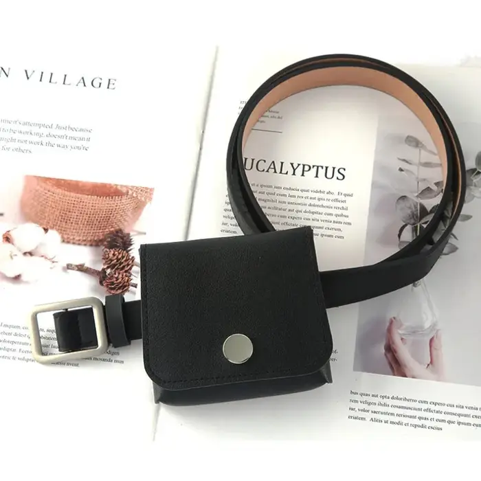 Ceinture en cuir tendance pour femme