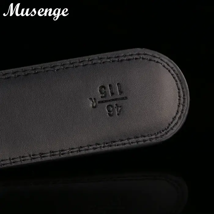 Ceinture en cuir véritable hommes ceintures de créateur