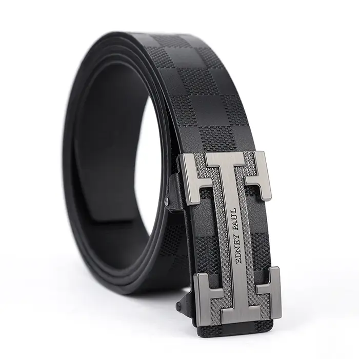 Ceinture pour homme, élégante et décontractée, ceinture de marque de luxe pour homme, ceinture polyv