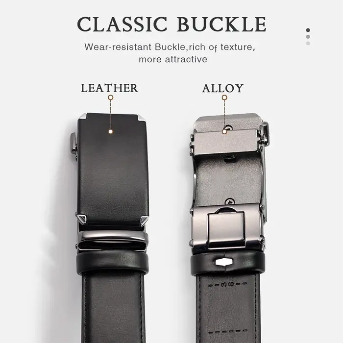 DOOPAI marque ceinture en cuir véritable de qualité supérieure