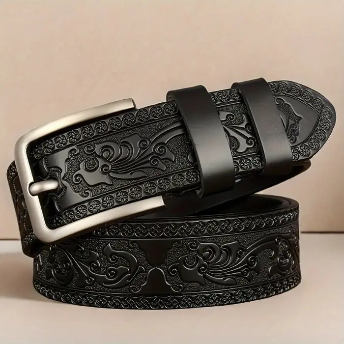 Ceinture en cuir véritable pour hommes et femmes