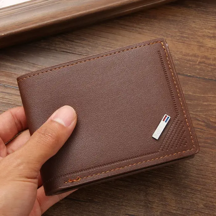 Portefeuilles minces pour hommes Rfid blocage pince à billets