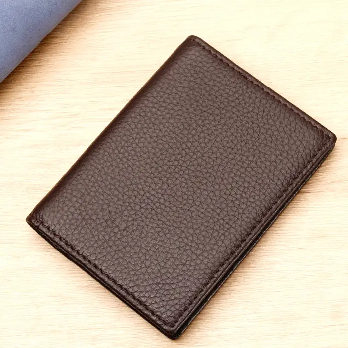 Porte-Cartes en Cuir Minimaliste pour Homme