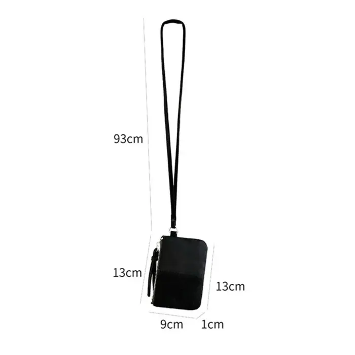 Porte-monnaie portable en daim imprimé léopard pour femme