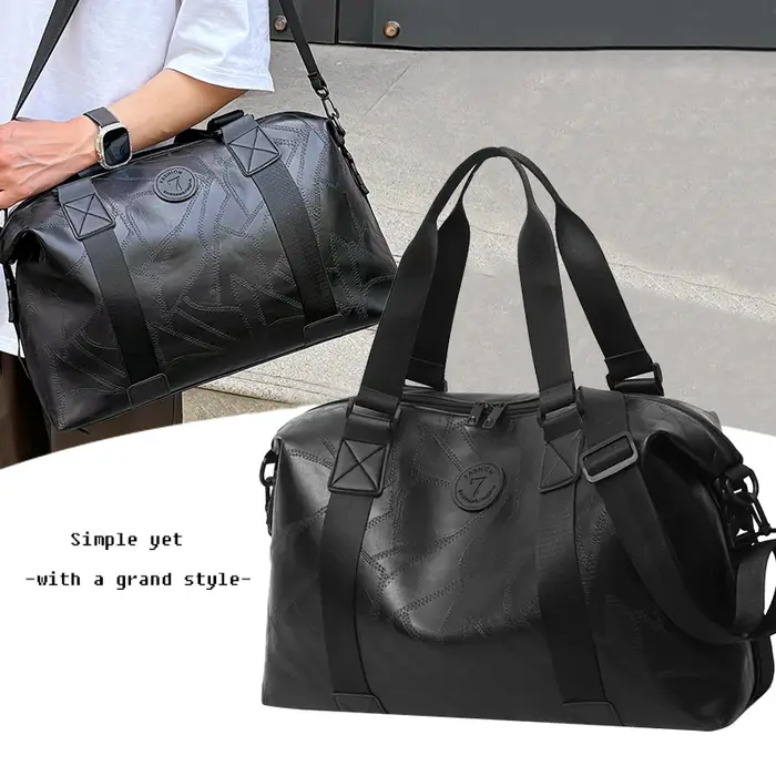 Sac de voyage vintage en cuir pour usage quotidien