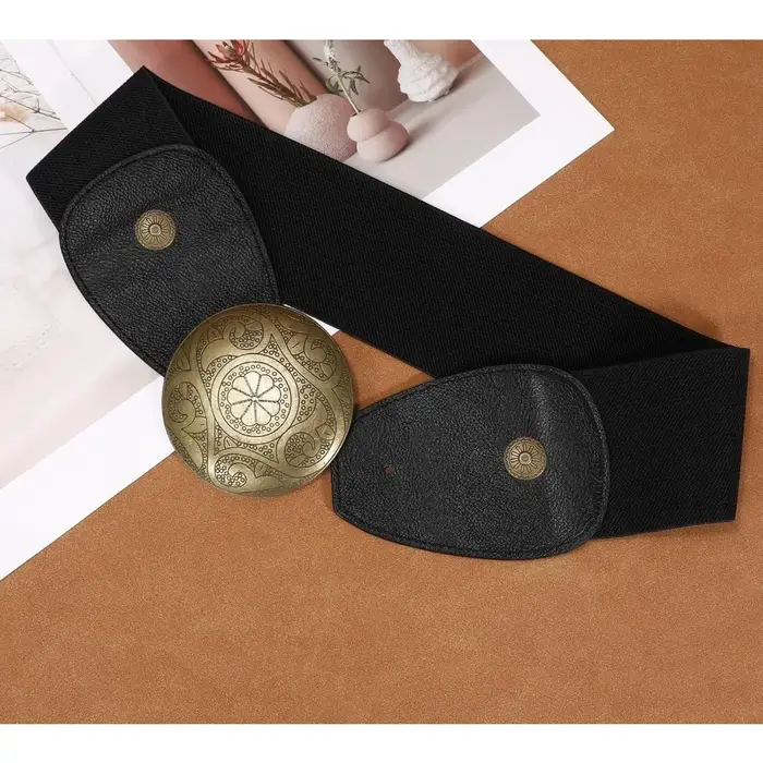 Ceinture élastique large pour femme