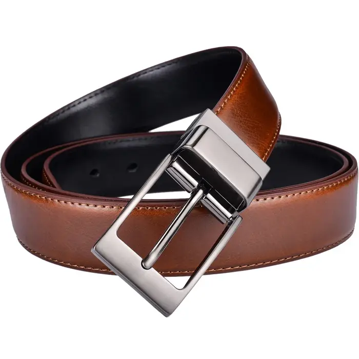 1 ceinture homme - Ceintures réversibles en cuir