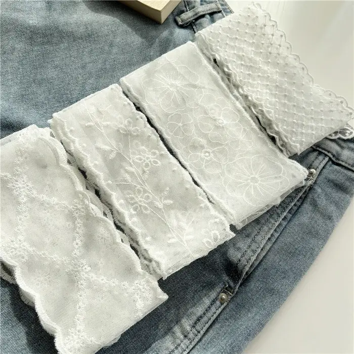 Ceinture en dentelle douce pour femmes