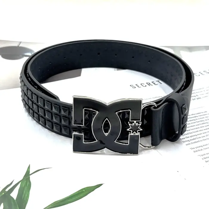 Ceinture de luxe punk 2026 pour femmes et hommes – Style Y2K